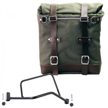 Scram Seitentasche aus Canvas 22L-30L + rechter Rahmen R 1200 R LC