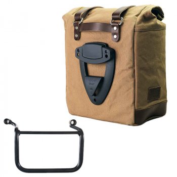 Scram Packtasche aus Segeltuch 22L-30L + Royal Enfield Himalayan 450 (ab 2024), rechter Rahmen