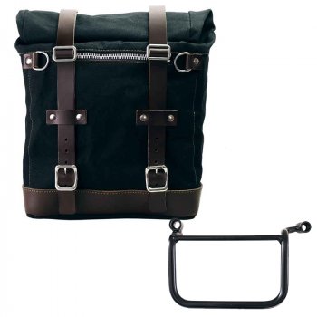 Scram Packtasche aus Segeltuch 22L-30L + Royal Enfield Himalayan 450 (ab 2024), Rahmen links