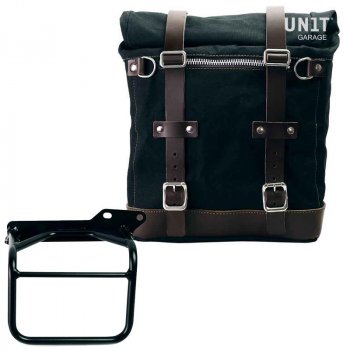 Scram Packtasche aus Segeltuch 22L-30L + Royal Enfield Himalayan Rahmen, Scram 411 rechts