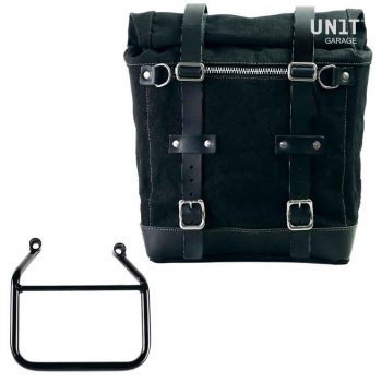 Scram Packtasche aus Segeltuch 22L-30L + Thriumph Speed 400 & Scrambler 400 X Rahmen rechts (Nur kompatibel mit unserem niedrigen Abgascode: 4206Low)