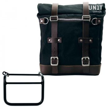 Scram Packtasche aus Segeltuch 22L-30L + Rechter Hilfsrahmen Triumph Scrambler 1200 XC_XE (ab 2019)