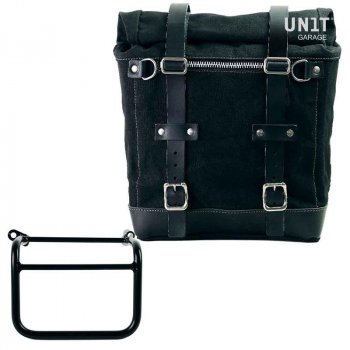 Scram Packtasche aus Segeltuch 22L-30L + Rechter Hilfsrahmen Triumph Scrambler 1200 XC_XE (ab 2019)