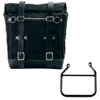 Scram Packtasche aus Segeltuch 22L-30L + Triumph Speed 400 & Scrambler 400 X Rahmen links