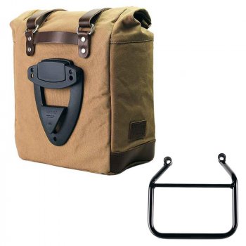 Scram Packtasche aus Segeltuch 22L-30L + Triumph Speed 400 & Scrambler 400 X Rahmen links