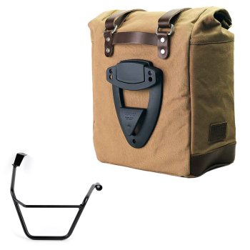 Scram Packtasche aus Segeltuch 22L-30L + Triumph Street Scrambler 900 (ab 2026) Rechter Rahmen