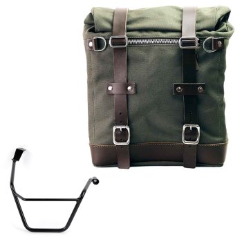 Scram Packtasche aus Segeltuch 22L-30L + Triumph Street Scrambler 900 (ab 2026) Rechter Rahmen