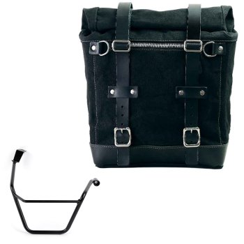 Scram Packtasche aus Segeltuch 22L-30L + Triumph Street Scrambler 900 (ab 2026) Rechter Rahmen