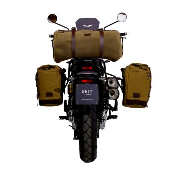 Scram Packtasche aus Segeltuch 22L-30L + Triumph Street Scrambler 900 (ab 2026) Rechter Rahmen
