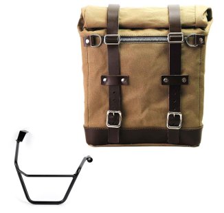 Scram Packtasche aus Segeltuch 22L-30L + Triumph Street Scrambler 900 (ab 2026) Rechter Rahmen