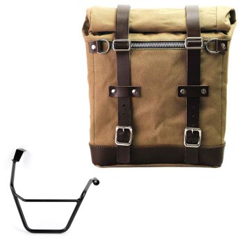 Scram Packtasche aus Segeltuch 22L-30L + Triumph Street Scrambler 900 (ab 2026) Rechter Rahmen