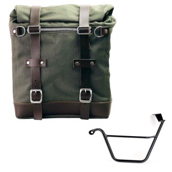 Scram Packtasche aus Segeltuch 22L-30L + Triumph Street Scrambler 900 (ab 2026) Linker Rahmen