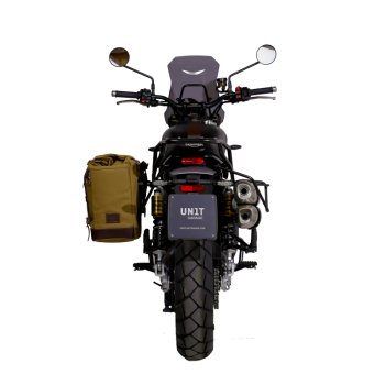 Scram Packtasche aus Segeltuch 22L-30L + Triumph Street Scrambler 900 (ab 2026) Linker Rahmen