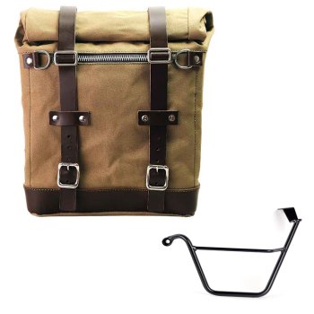 Scram Packtasche aus Segeltuch 22L-30L + Triumph Street Scrambler 900 (ab 2026) Linker Rahmen