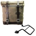 Seitentasche Scram aus Spaltleder 22L-30L + KTM 1290/1390 Super Adventure S-R Linker Rahmen