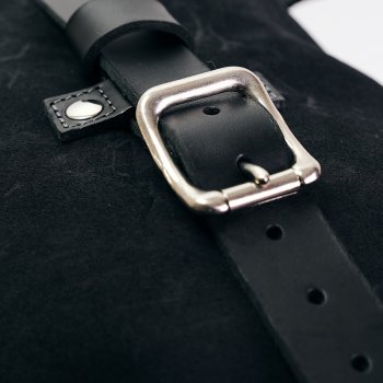 Seitentasche Scram aus Spaltleder 22L-30L