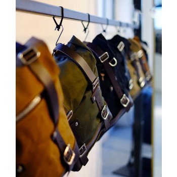 Spalttasche aus Leder