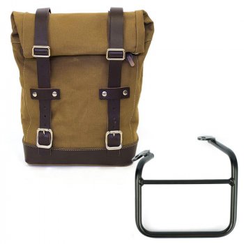Canvas-Seitentasche + Ducati Scrambler 1100 Links Rahmen