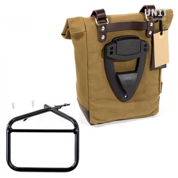 Segeltuch-Seitentasche + Scrambler-Rahmen der Ducati-Reihe