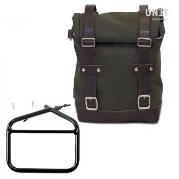 Segeltuch-Seitentasche + Scrambler-Rahmen der Ducati-Reihe