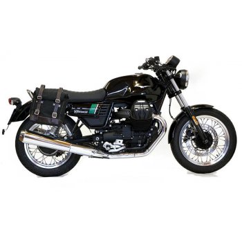 Canvas Seitentasche + Guzzi V7 DX Rahmen