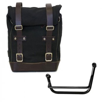 Seitentasche Canvas + Guzzi V85 TT Hilfsrahmen