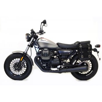 Canvas Seitentasche + Guzzi V9 Bobber SX Rahmen