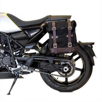 Canvas-Seitentasche + husqvarna 701 Rahmen