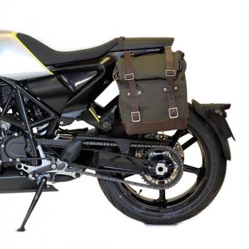 Canvas-Seitentasche + husqvarna 701 Rahmen