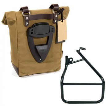 Seitentasche Canvas + Linker Rahmen Sportster S 1250