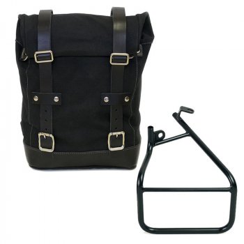 Seitentasche Canvas + Linker Rahmen Sportster S 1250