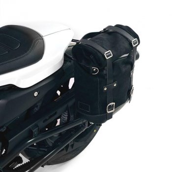 Seitentasche Canvas + Linker Rahmen Sportster S 1250
