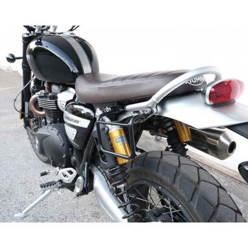 Canvas-Seitentasche + Scrambler 1200 XC_XE linker-Rahmen