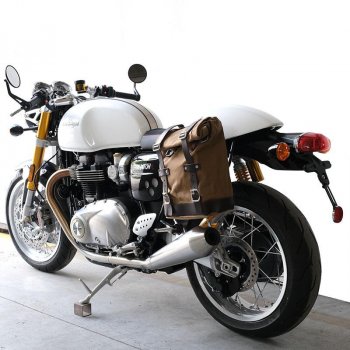 Canvas-Seitentasche + Thruxton linker-Rahmen