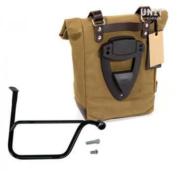 Canvas Seitentasche + Triumph Speed Twin DX Rahmen