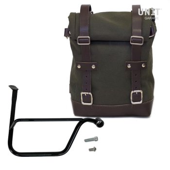 Canvas Seitentasche + Triumph Speed Twin DX Rahmen
