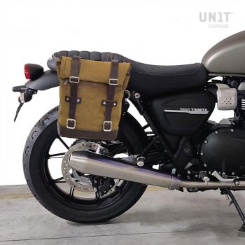 Segeltuchtasche + Triumph Rahmen DX Street Twin 900 (2016 Bis heute)