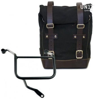 Canvas-Seitentasche + Yamaha-Rechte Rahmen