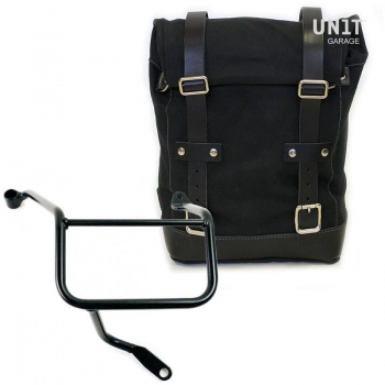 Canvas-Seitentasche + Yamaha-Rechte Rahmen