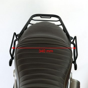 Seitentasche aus Spaltleder + Double NineT symmetrischer Rahmen