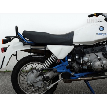 Seitentasche aus Spaltleder + R80 G / S Basic Rahmen