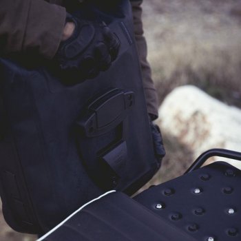 Canvas-Seitentasche + Rahmen der NineT-Serie