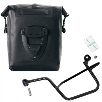 Khali TPU Seitentasche + Guzzi V7 linker Rahmen