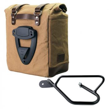 Canvas Seitentasche + Guzzi V9 Bobber SX Rahmen