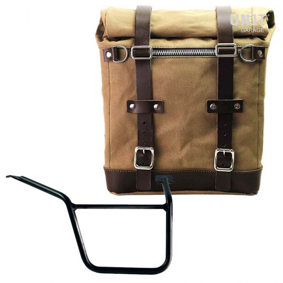 Seitenkoffer Canvas + rechter Hilfsrahmen Pan America 1250