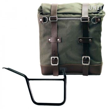 Seitenkoffer Canvas + rechter Hilfsrahmen Pan America 1250