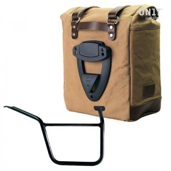 Seitenkoffer Canvas + rechter Hilfsrahmen Pan America 1250