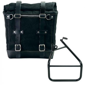 Seitentasche Canvas + Linker Rahmen Sportster S 1250