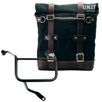 Canvas-Seitentasche + Yamaha-Rechte Rahmen