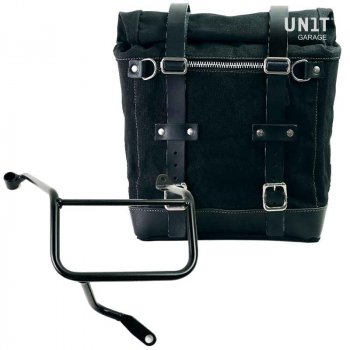 Canvas-Seitentasche + Yamaha-Rechte Rahmen